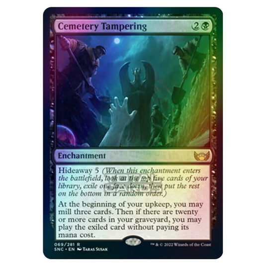 Magic The Gathering - Streets of New Capenna - Cemetery Tampering - 69/281 (Foil)