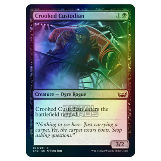 Magic The Gathering - Streets of New Capenna - Crooked Custodian - 71/281 (Foil)