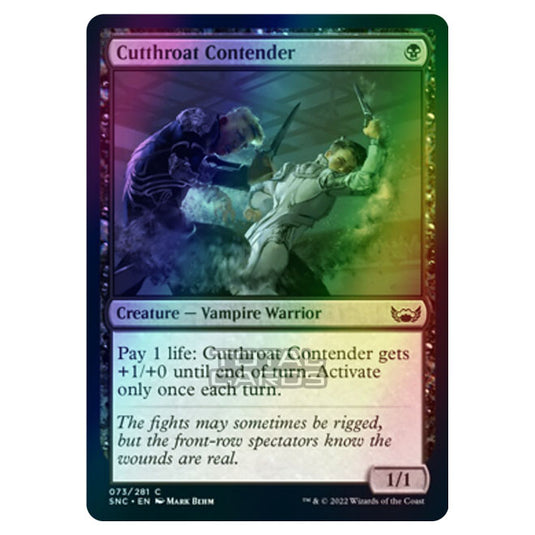 Magic The Gathering - Streets of New Capenna - Cutthroat Contender - 73/281 (Foil)