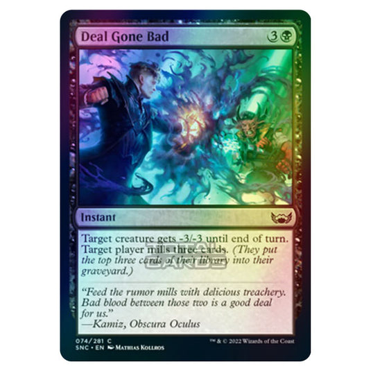 Magic The Gathering - Streets of New Capenna - Deal Gone Bad - 74/281 (Foil)