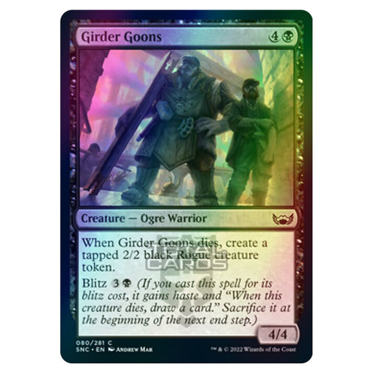 Magic The Gathering - Streets of New Capenna - Girder Goons - 80/281 (Foil)