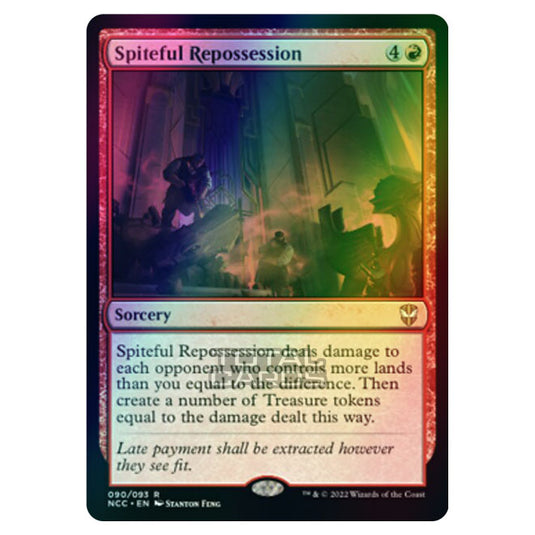 Magic The Gathering - Streets of New Capenna - Spiteful Repossession - 90/93 (Foil)