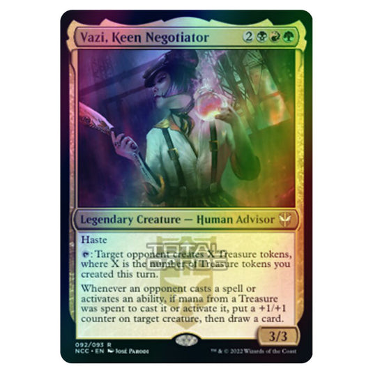 Magic The Gathering - Streets of New Capenna - Vazi, Keen Negotiator - 92/93 (Foil)