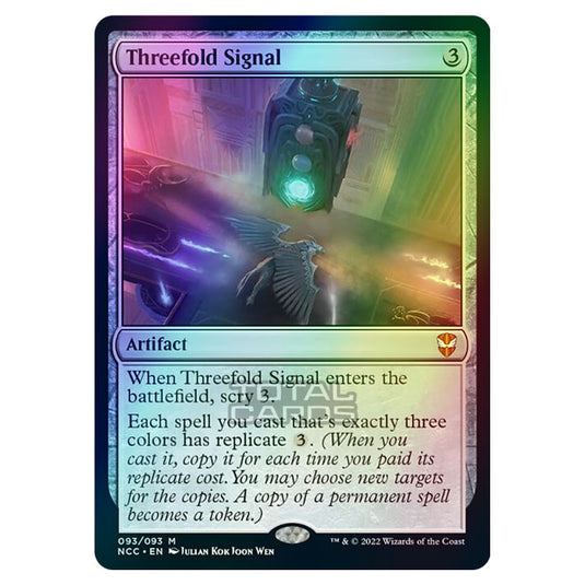 Magic The Gathering - Streets of New Capenna - Threefold Signal - 93/93 (Foil)