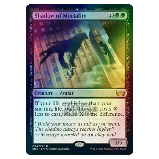 Magic The Gathering - Streets of New Capenna - Shadow of Mortality - 94/281 (Foil)