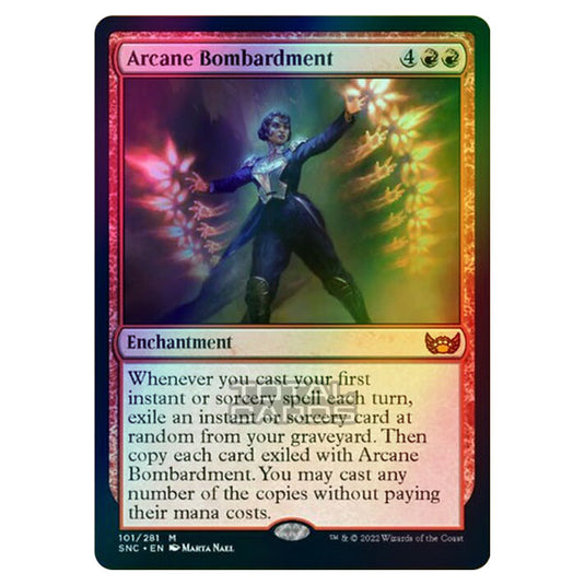 Magic The Gathering - Streets of New Capenna - Arcane Bombardment - 101/281 (Foil)