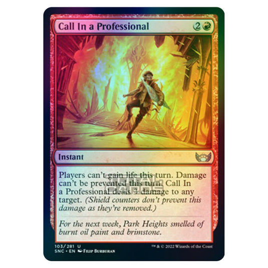 Magic The Gathering - Streets of New Capenna - Call In a Professional - 103/281 (Foil)