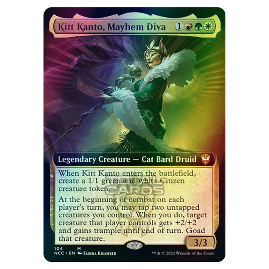 Magic The Gathering - Streets of New Capenna - Kitt Kanto, Mayhem Diva - 104/93 (Foil)