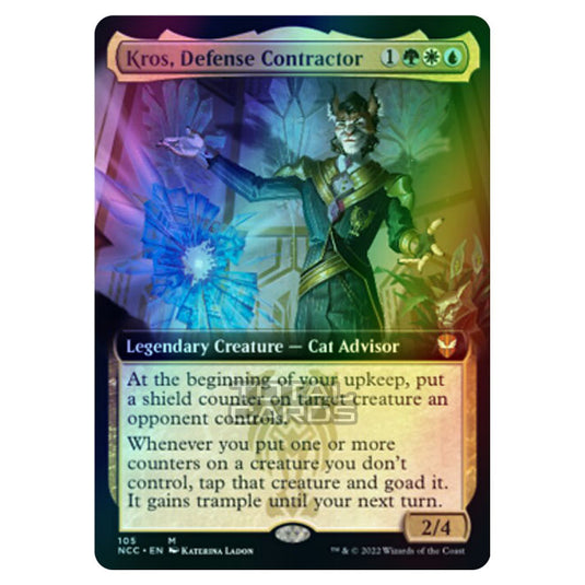 Magic The Gathering - Streets of New Capenna - Kros, Defense Contractor - 105/93 (Foil)