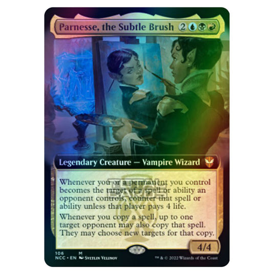 Magic The Gathering - Streets of New Capenna - Parnesse, the Subtle Brush - 106/93 (Foil)