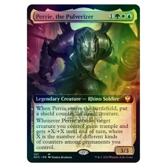 Magic The Gathering - Streets of New Capenna - Perrie, the Pulverizer - 107/93 (Foil)