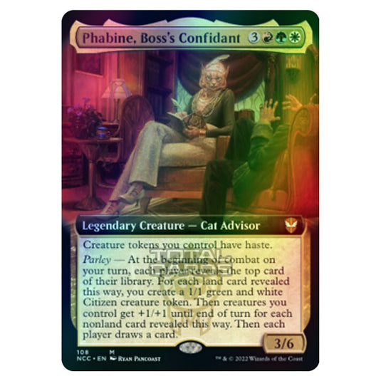 Magic The Gathering - Streets of New Capenna - Phabine, Boss's Confidant - 108/93 (Foil)