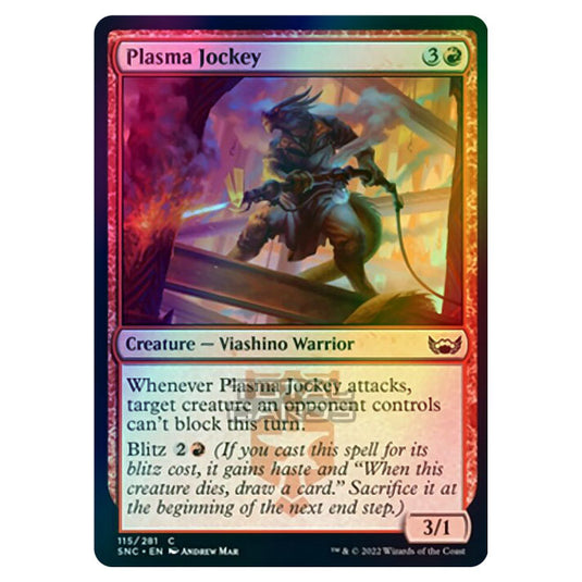 Magic The Gathering - Streets of New Capenna - Plasma Jockey - 115/281 (Foil)