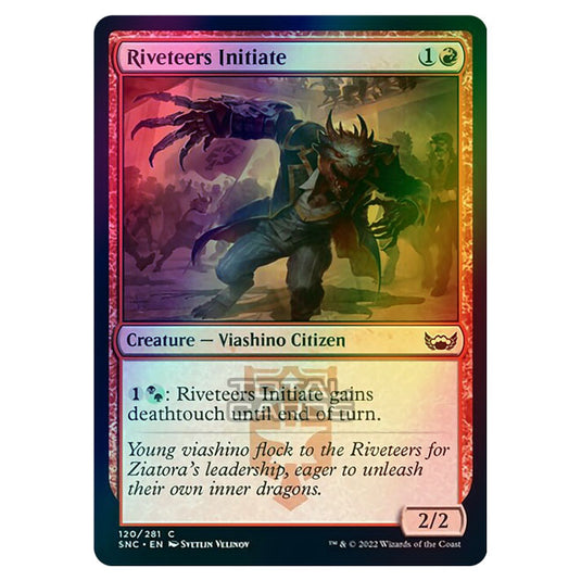 Magic The Gathering - Streets of New Capenna - Riveteers Initiate - 120/281 (Foil)