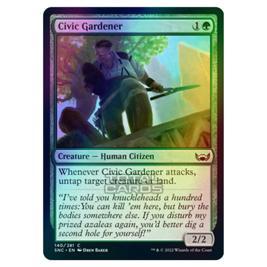 Magic The Gathering - Streets of New Capenna - Civic Gardener - 140/281 (Foil)