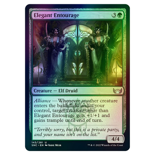 Magic The Gathering - Streets of New Capenna - Elegant Entourage - 143/281 (Foil)