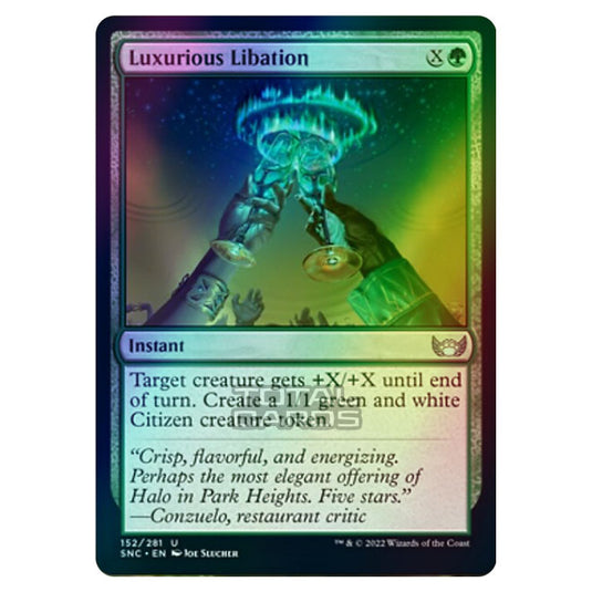 Magic The Gathering - Streets of New Capenna - Luxurious Libation - 152/281 (Foil)