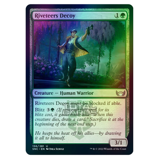 Magic The Gathering - Streets of New Capenna - Riveteers Decoy - 156/281 (Foil)