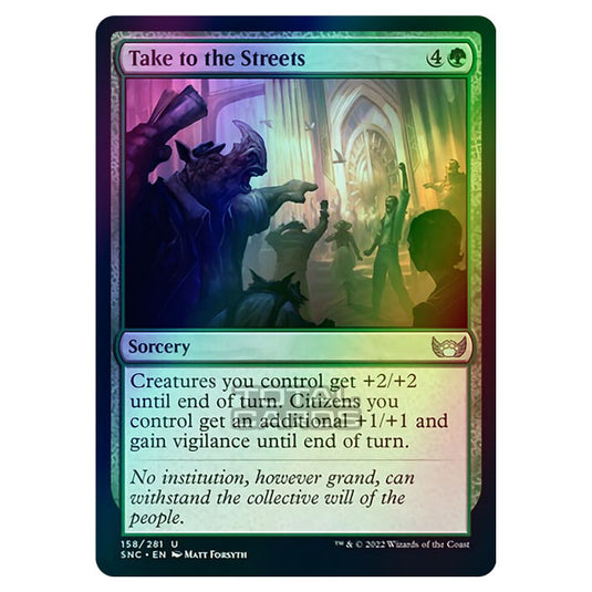 Magic The Gathering - Streets of New Capenna - Take to the Streets - 158/281 (Foil)