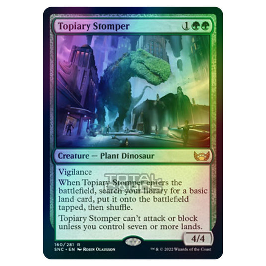 Magic The Gathering - Streets of New Capenna - Topiary Stomper - 160/281 (Foil)