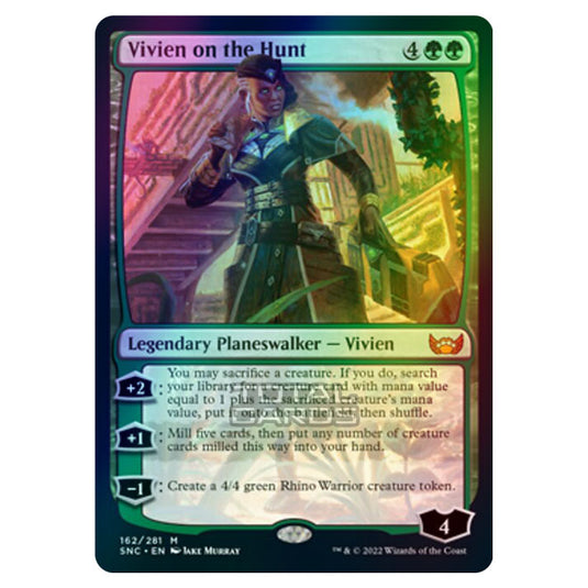 Magic The Gathering - Streets of New Capenna - Vivien on the Hunt - 162/281 (Foil)