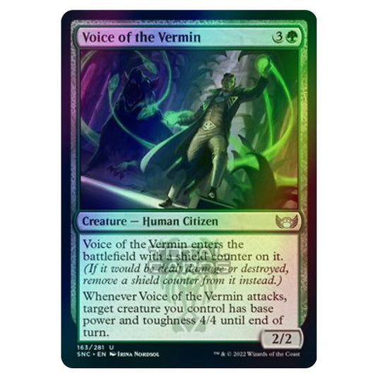 Magic The Gathering - Streets of New Capenna - Voice of the Vermin - 163/281 (Foil)