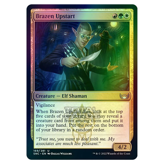 Magic The Gathering - Streets of New Capenna - Brazen Upstart - 169/281 (Foil)