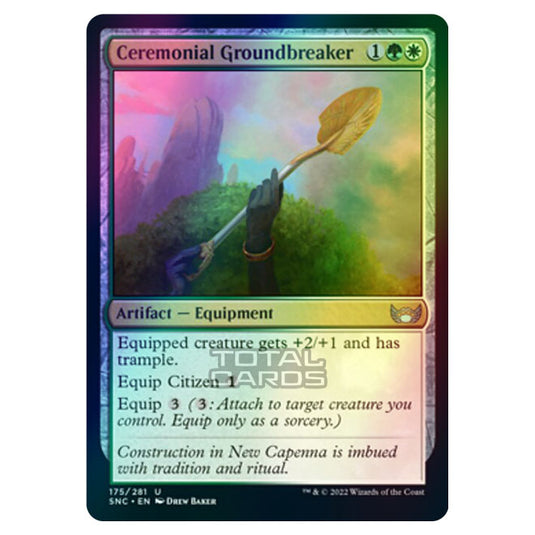 Magic The Gathering - Streets of New Capenna - Ceremonial Groundbreaker - 175/281 (Foil)