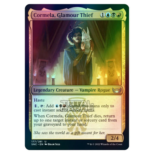 Magic The Gathering - Streets of New Capenna - Cormela, Glamour Thief - 177/281 (Foil)