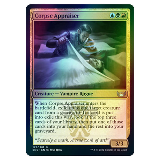 Magic The Gathering - Streets of New Capenna - Corpse Appraiser - 178/281 (Foil)