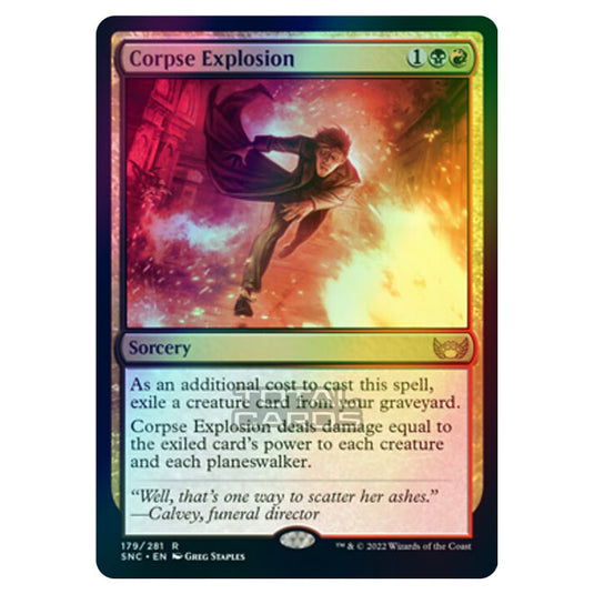 Magic The Gathering - Streets of New Capenna - Corpse Explosion - 179/281 (Foil)