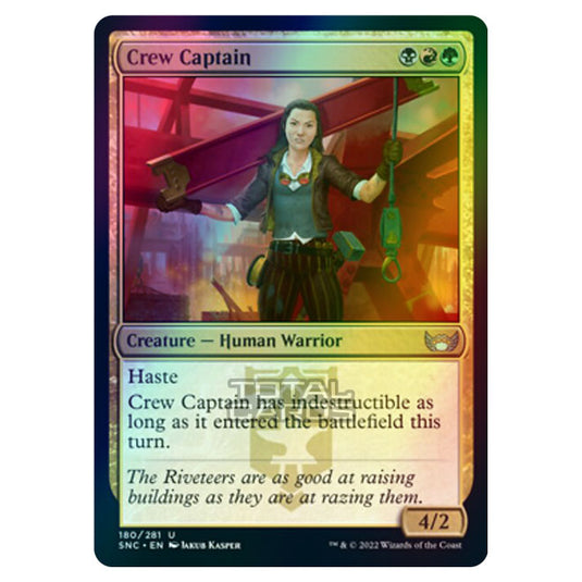 Magic The Gathering - Streets of New Capenna - Crew Captain - 180/281 (Foil)