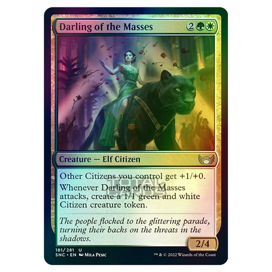 Magic The Gathering - Streets of New Capenna - Darling of the Masses - 181/281 (Foil)