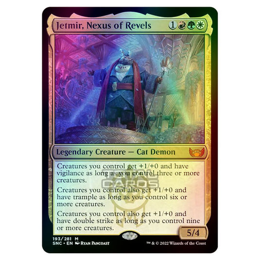 Magic The Gathering - Streets of New Capenna - Jetmir, Nexus of Revels Magic The Gathering - Streets of New Capenna - Jetmir, Nexus of Revels