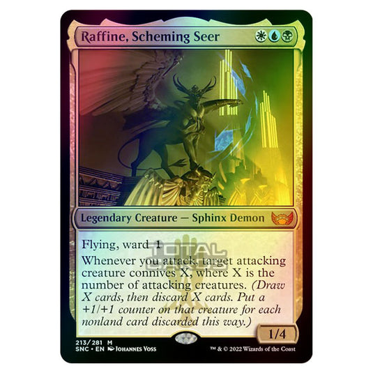 Magic The Gathering - Streets of New Capenna - Raffine, Scheming Seer - 213/281 (Foil)