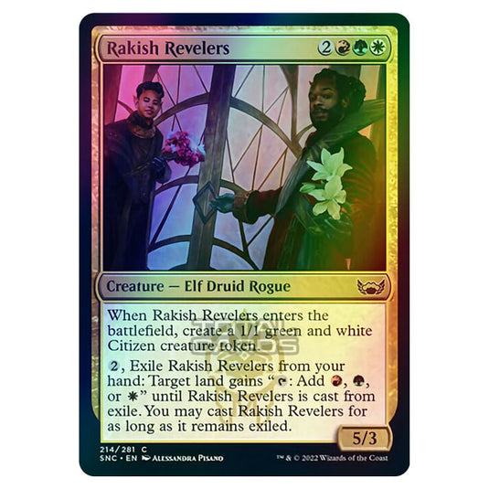 Magic The Gathering - Streets of New Capenna - Rakish Revelers - 214/281 (Foil)