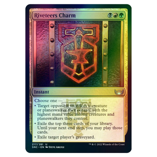 Magic The Gathering - Streets of New Capenna - Riveteers Charm - 217/281 (Foil)