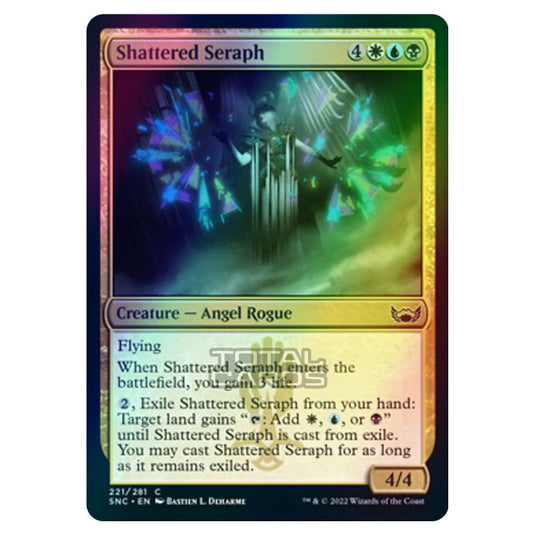 Magic The Gathering - Streets of New Capenna - Shattered Seraph - 221/281 (Foil)