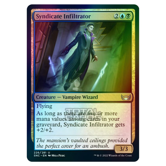 Magic The Gathering - Streets of New Capenna - Syndicate Infiltrator - 226/281 (Foil)