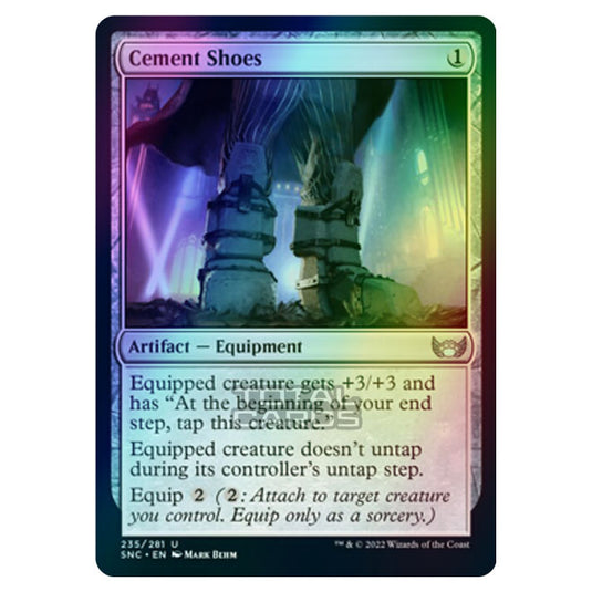 Magic The Gathering - Streets of New Capenna - Cement Shoes - 235/281 (Foil)