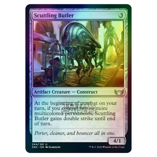 Magic The Gathering - Streets of New Capenna - Scuttling Butler - 244/281 (Foil)