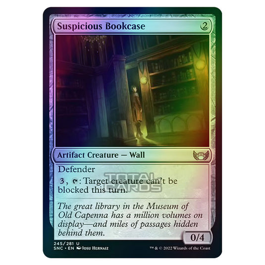 Magic The Gathering - Streets of New Capenna - Suspicious Bookcase - 245/281 (Foil)