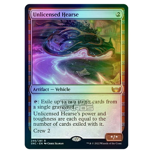 Magic The Gathering - Streets of New Capenna - Unlicensed Hearse - 246/281 (Foil)