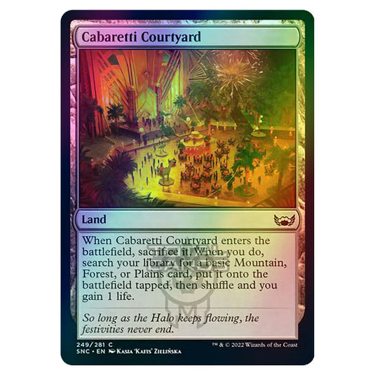 Magic The Gathering - Streets of New Capenna - Cabaretti Courtyard - 249/281 (Foil)