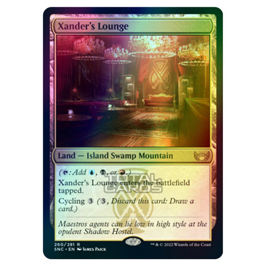 Magic The Gathering - Streets of New Capenna - Xander's Lounge - 260/281 (Foil)