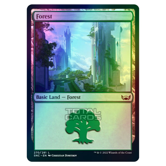 Magic The Gathering - Streets of New Capenna - Forest - 270/281 (Foil)