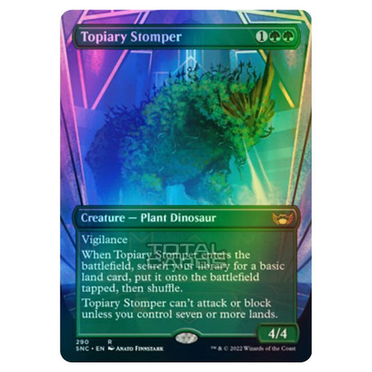 Magic The Gathering - Streets of New Capenna - Topiary Stomper - 290/281 (Foil)