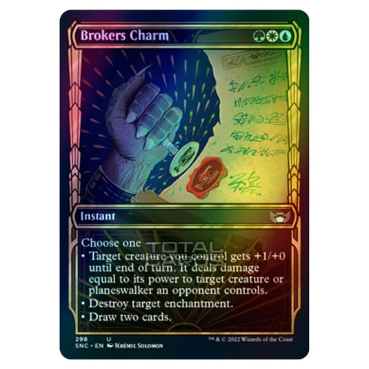 Magic The Gathering - Streets of New Capenna - Brokers Charm - 298/281 (Foil)