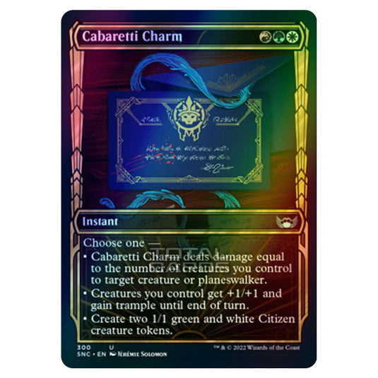 Magic The Gathering - Streets of New Capenna - Cabaretti Charm - 300/281 (Foil)