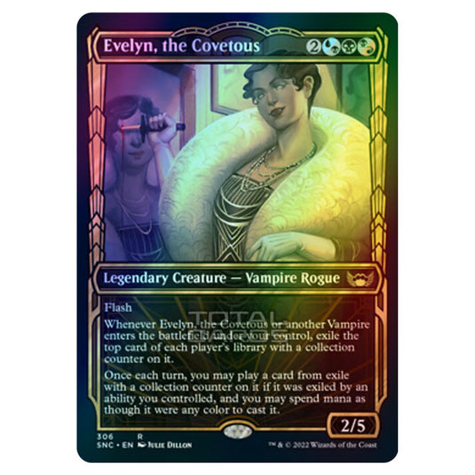 Magic The Gathering - Streets of New Capenna - Evelyn, the Covetous - 306/281 (Foil)